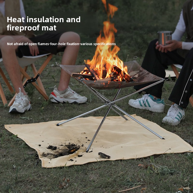 Fire Blanket Kitchen - Outdoor Camping Vlamvertragend Doek Picknick Barbecue