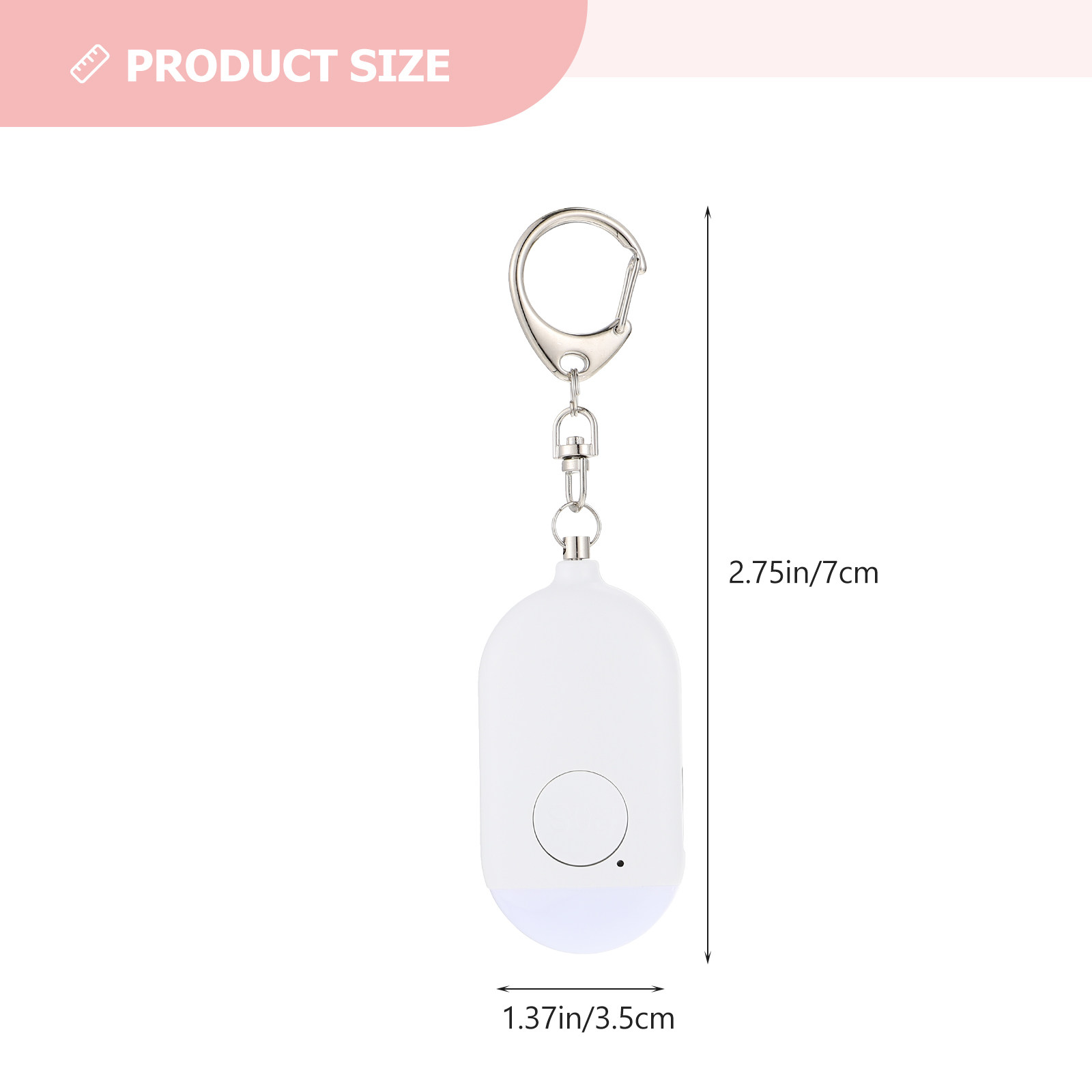 1Set Persoonlijk Alarm Oplaadb - Personal Alarm Keychain recensie en prijs
