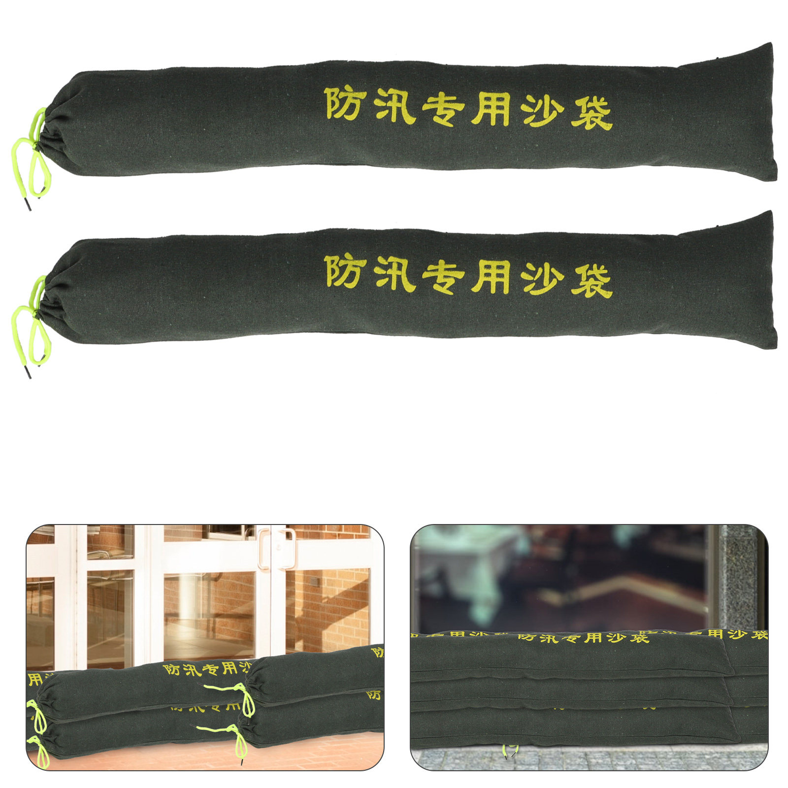2 stuks slijtvaste canvas zand - Flood Barrier Bag recensie en prijs